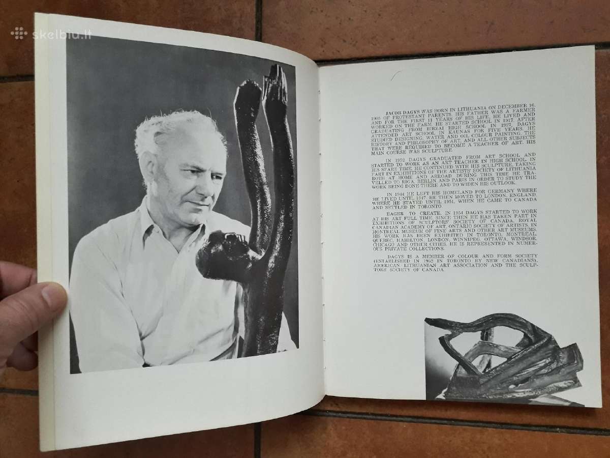 Skulptoriaus J. Dagio darbų albumas Toronto 1967 m - nuotraukos Nr. 4