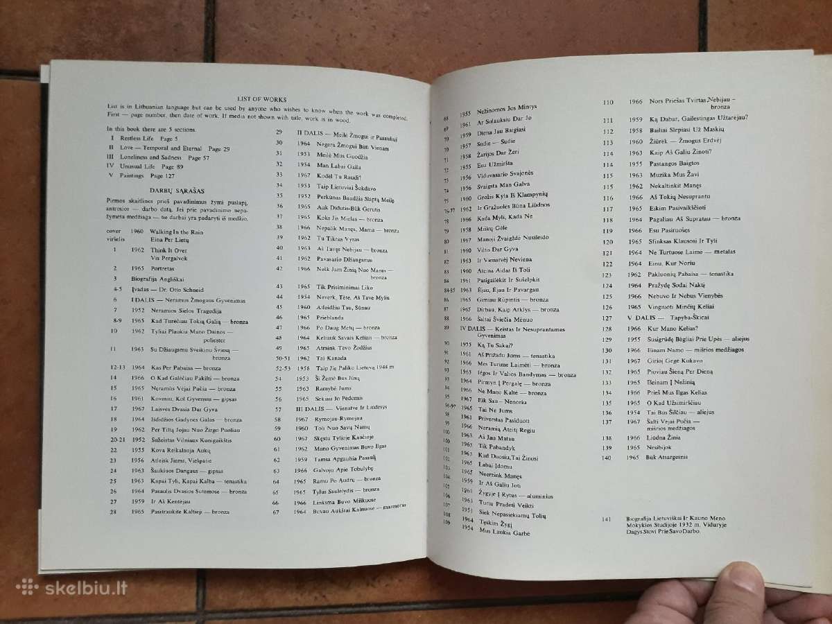Skulptoriaus J. Dagio darbų albumas Toronto 1967 m - nuotraukos Nr. 10