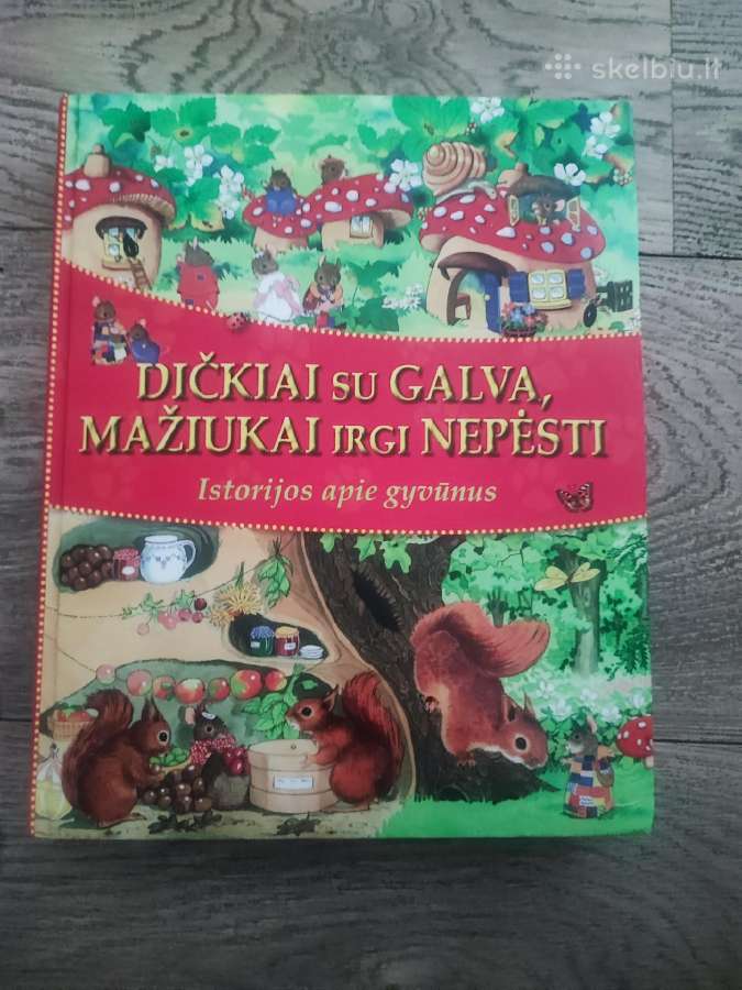 Dičkiai su galva mažiukai irgi nepėsti. Knyga