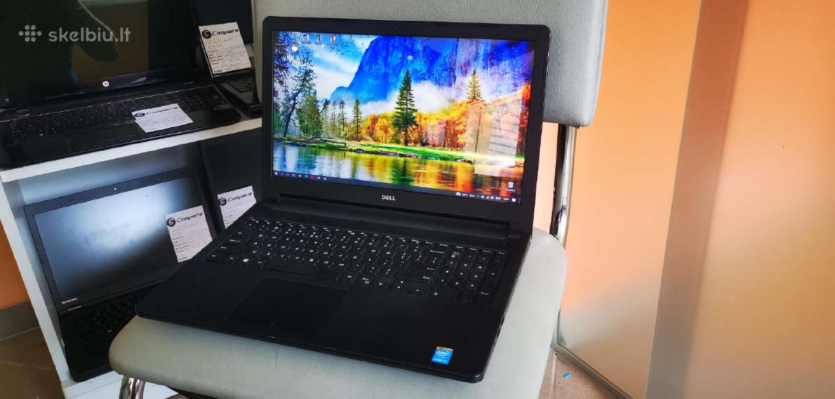 Dell i5 5th/8gb/15,6"/naujas SSD/nauja baterija