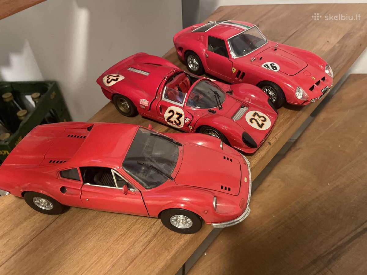 Modeliukai ferrari p4 330 dingo 246 gt gto 1962 - nuotraukos Nr. 2