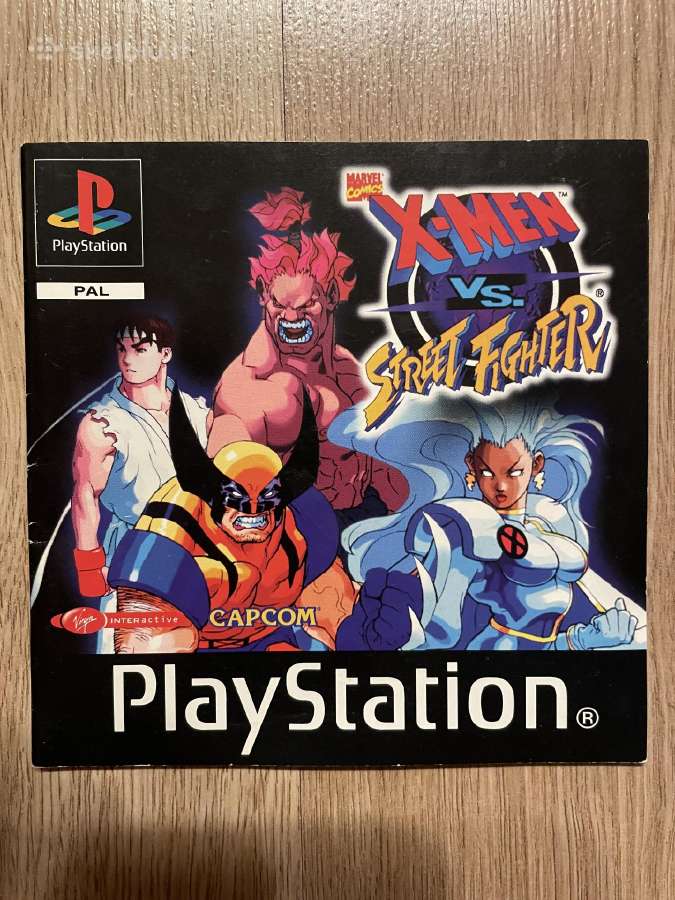 Marvel Comics - X-men Vs. Street Fighter - Ps1 - nuotraukos Nr. 7
