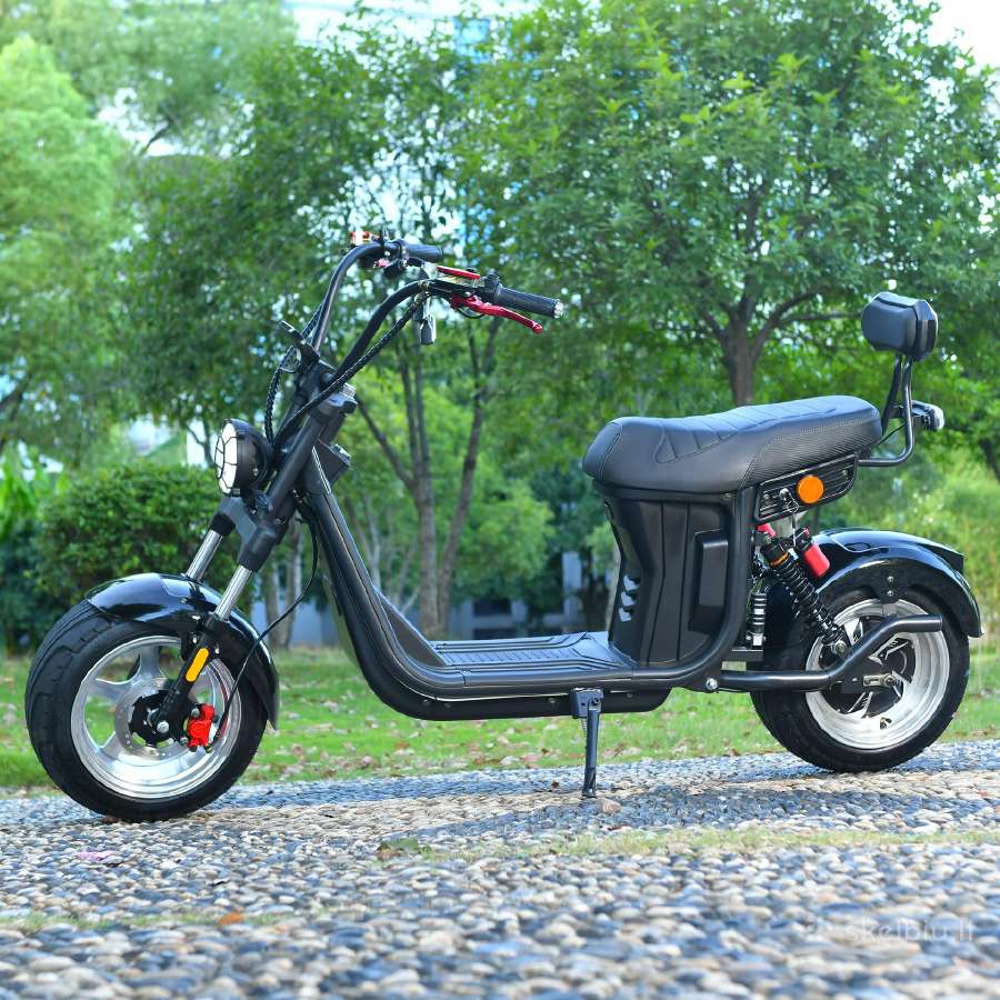 Elektrinis cioperis, motoroleris citycoco Eb-x20m - nuotraukos Nr. 10