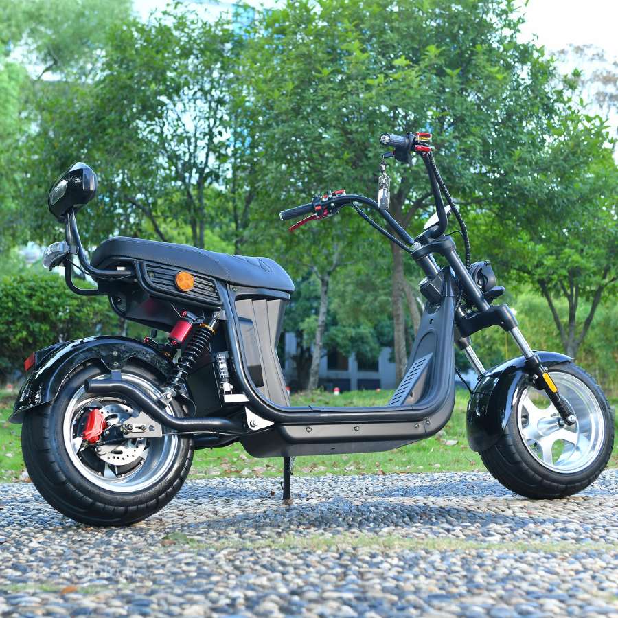 Elektrinis cioperis, motoroleris citycoco Eb-x20m - nuotraukos Nr. 11