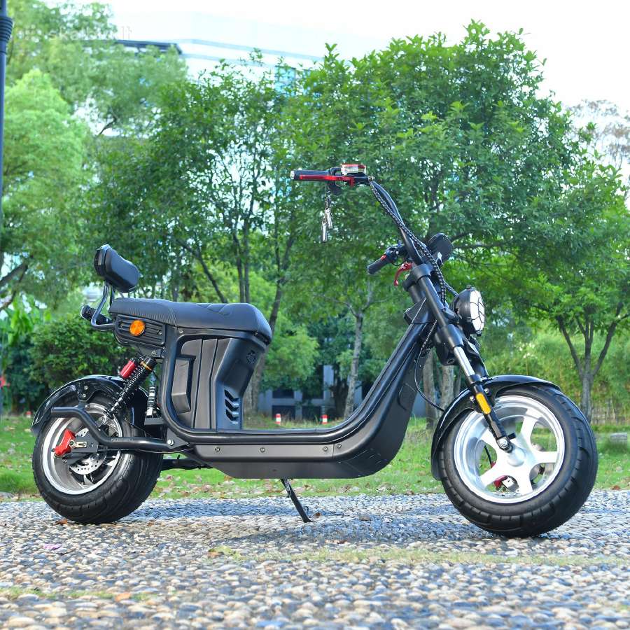 Elektrinis cioperis, motoroleris citycoco Eb-x20m - nuotraukos Nr. 12