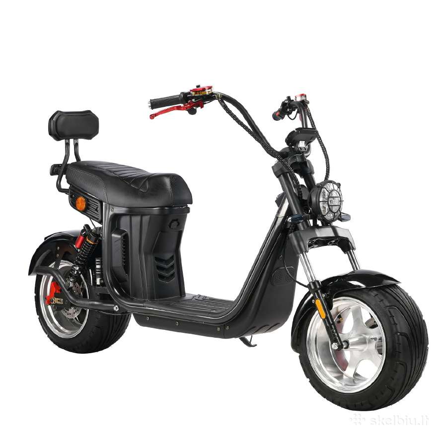 Elektrinis cioperis, motoroleris citycoco Eb-x20m - nuotraukos Nr. 8