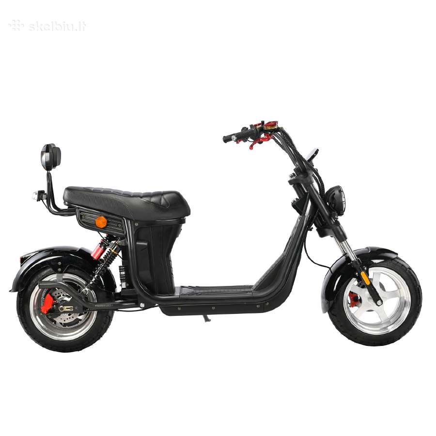 Elektrinis cioperis, motoroleris citycoco Eb-x20m - nuotraukos Nr. 9