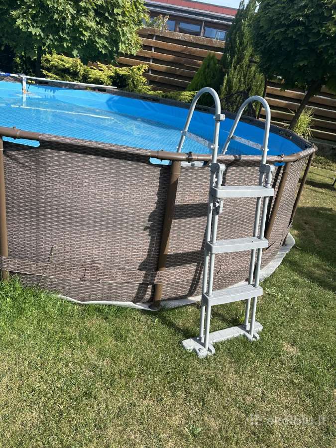 Parduodu baseiną Bestway 427x107 su skimeriu - nuotraukos Nr. 4