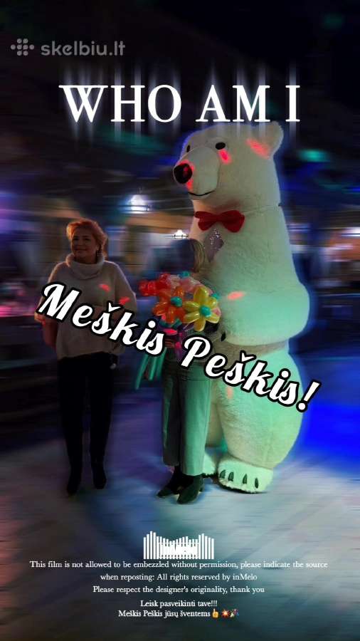 Baltos meškos sveikinimas jūsų šventėms - nuotraukos Nr. 8