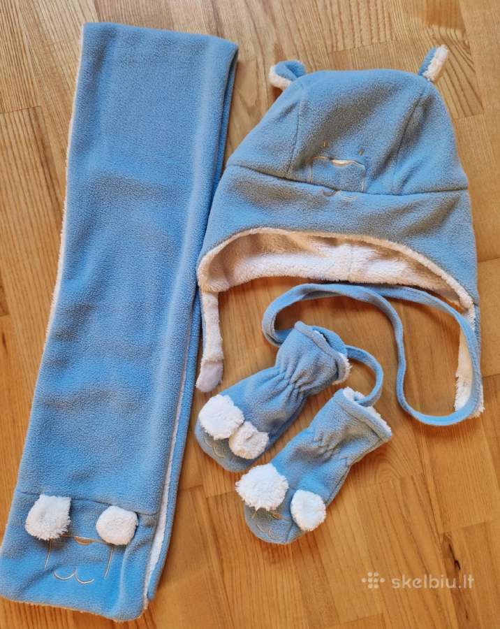 Kepurė/šalikas/pirštinės (komplektas)