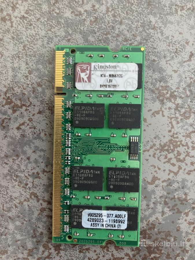 Kingston Kta-mb667/2g Atmintis 2gb
