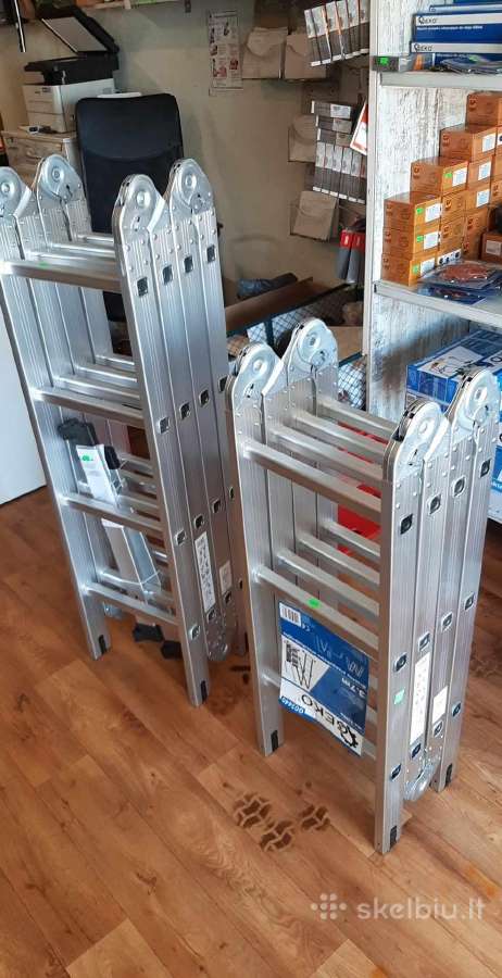 Kopėčios nuo 3.7m iki 4.7m ir mažos 60cm