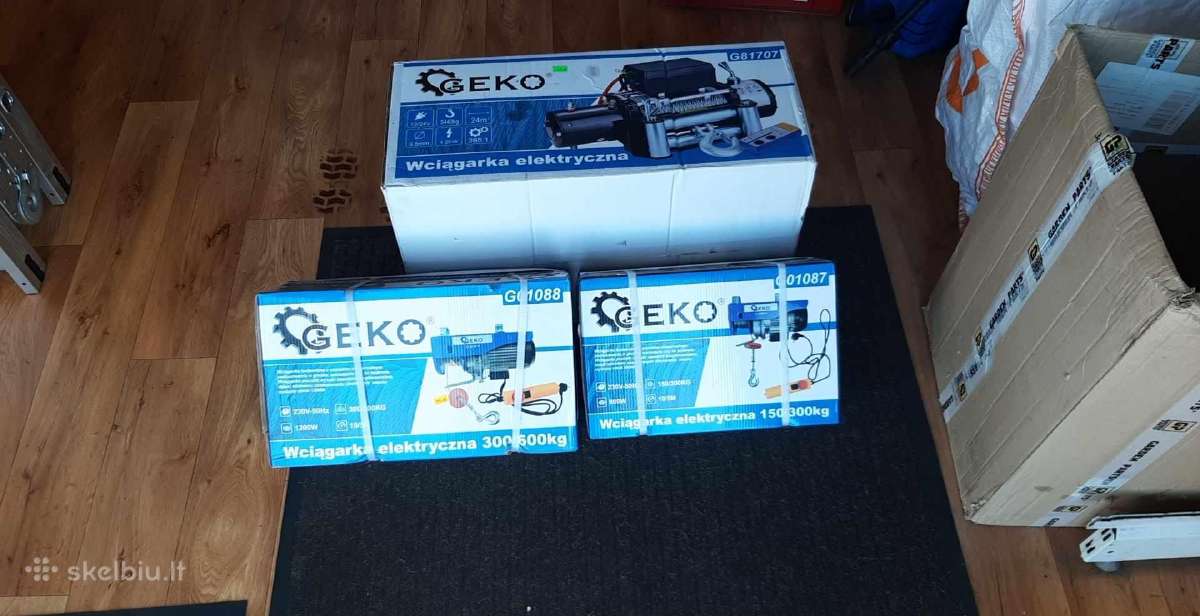 Kėlimo gervė 400/800kg - nuotraukos Nr. 3