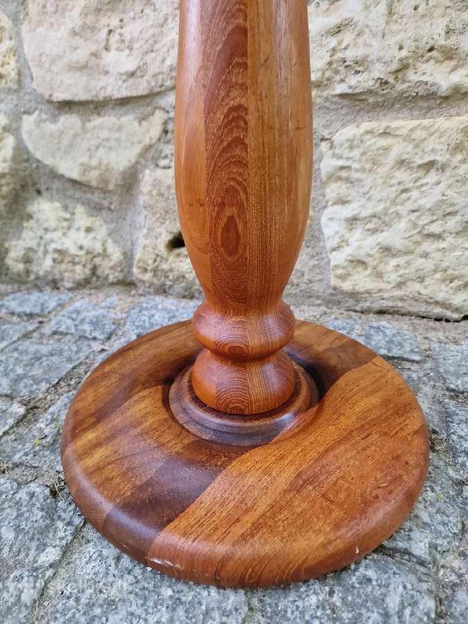 Vintažinis mid century tikmedžio masyvo stovas - nuotraukos Nr. 16