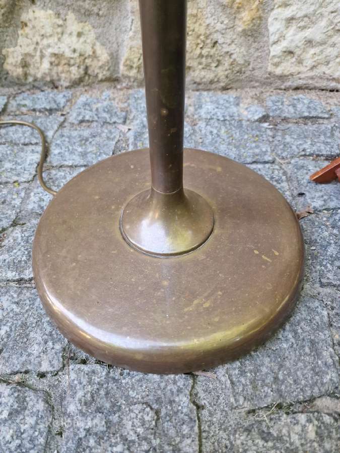 Vintažinis mid century žalvarinis toršeras - nuotraukos Nr. 8
