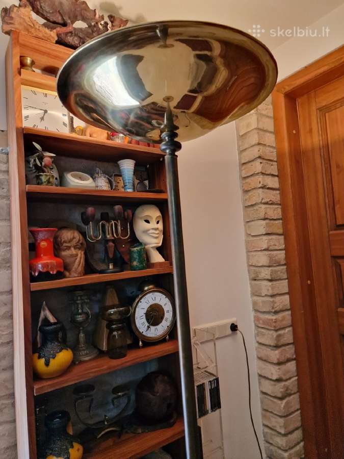 Vintažinis mid century žalvarinis toršeras - nuotraukos Nr. 20