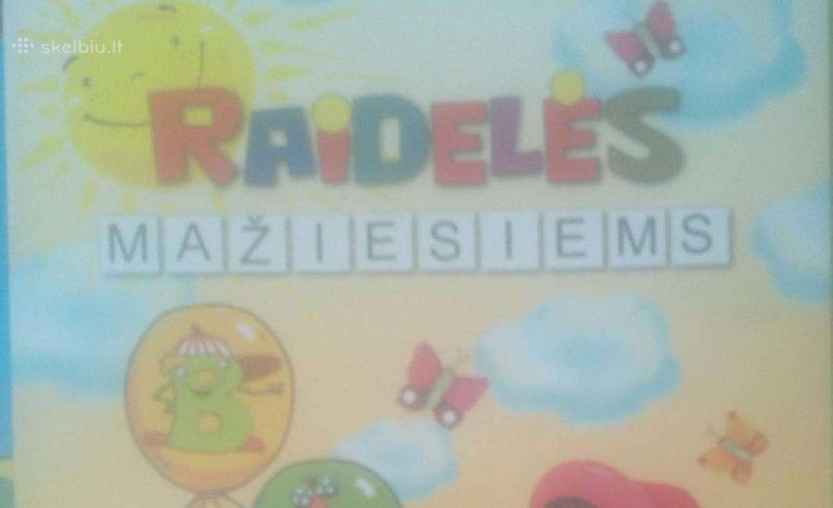 Raidelės mažiesiems