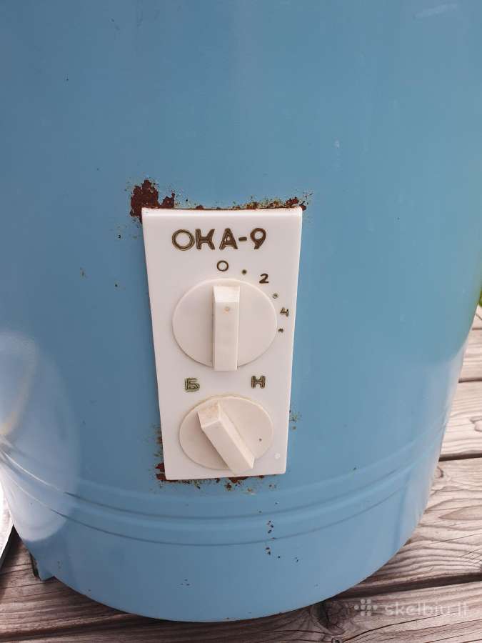 Skalbimo mašina antikvarinė Oka-9 - nuotraukos Nr. 4