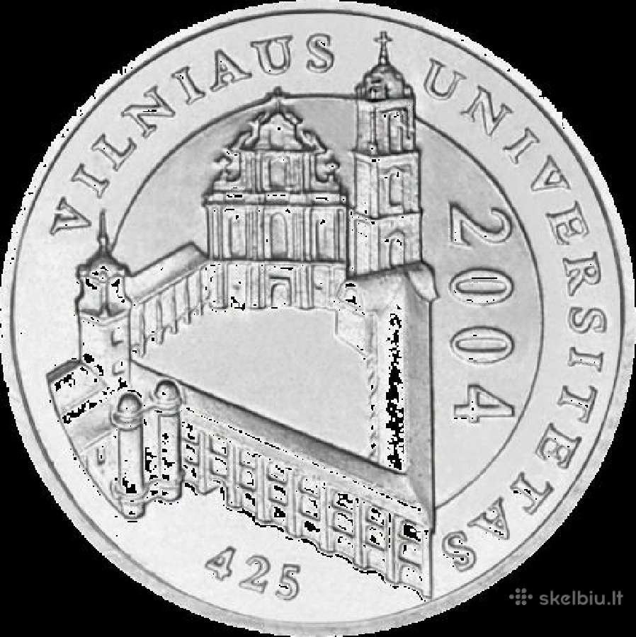 1 litas - Vilniaus universitetas - 2004 m