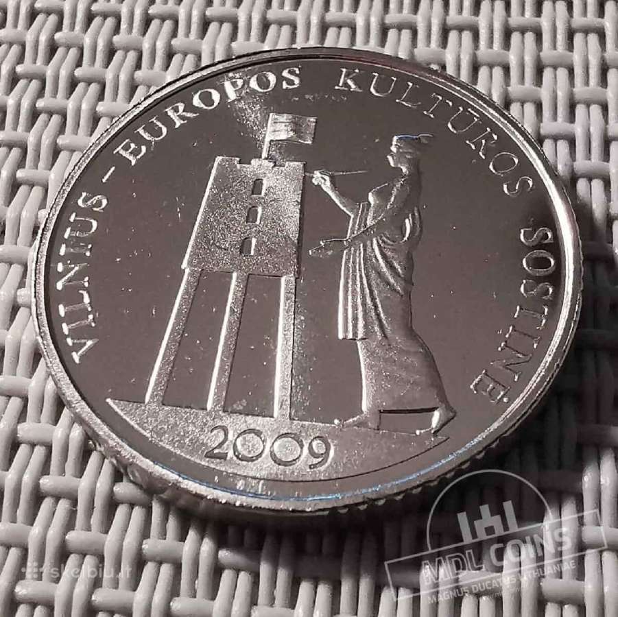 1 litas - "Vilnius - Europos kultūros sostinė 2009