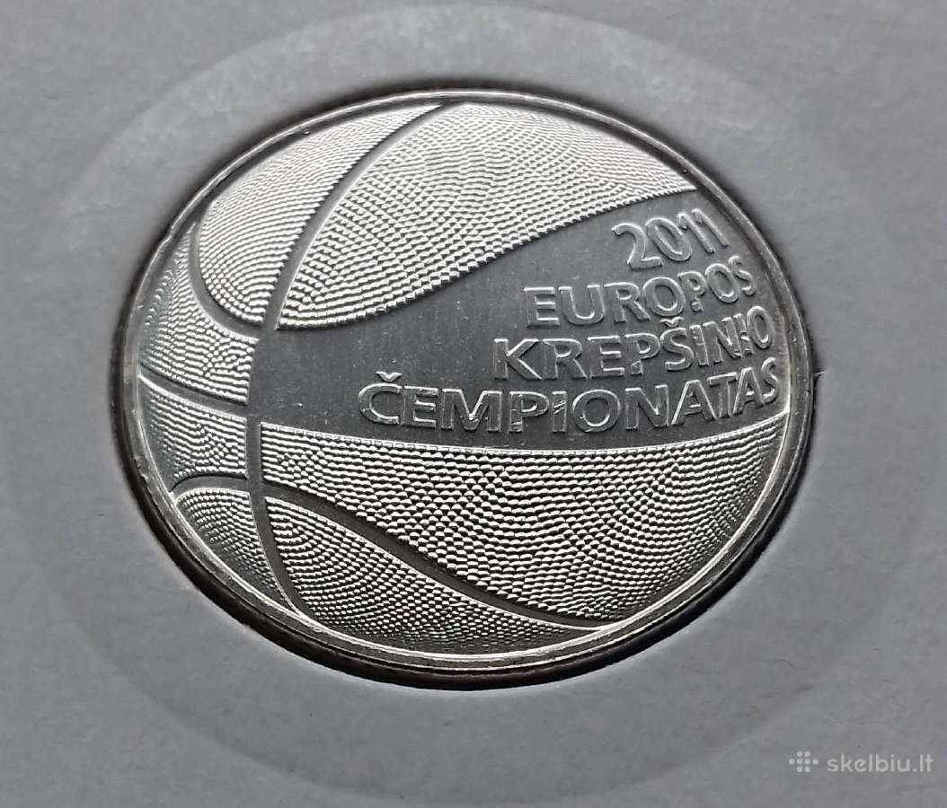 1 litas - Europos krepšinio čempionatas,2011