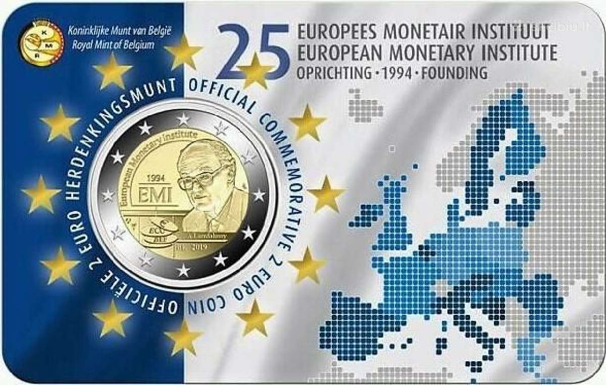 Belgijos proginės euro monetos - nuotraukos Nr. 17