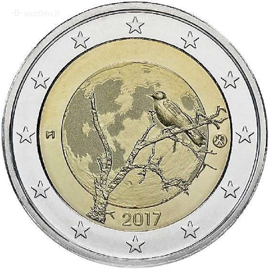 Suomijos proginės euro monetos - nuotraukos Nr. 17