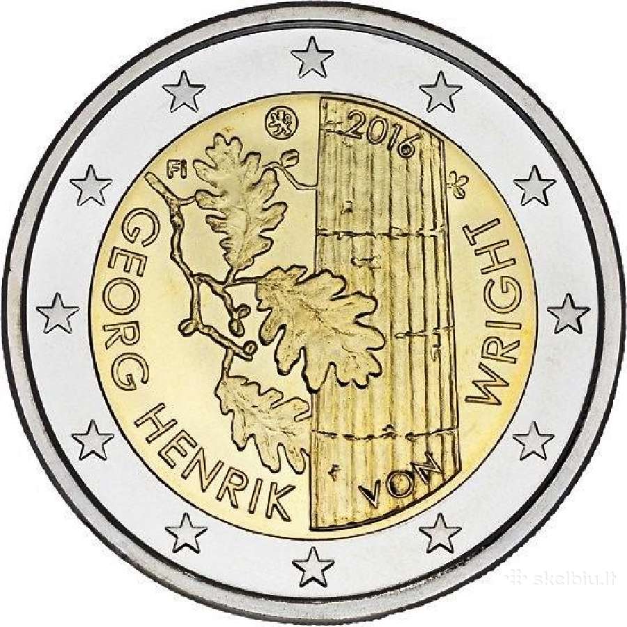Suomijos proginės euro monetos - nuotraukos Nr. 19