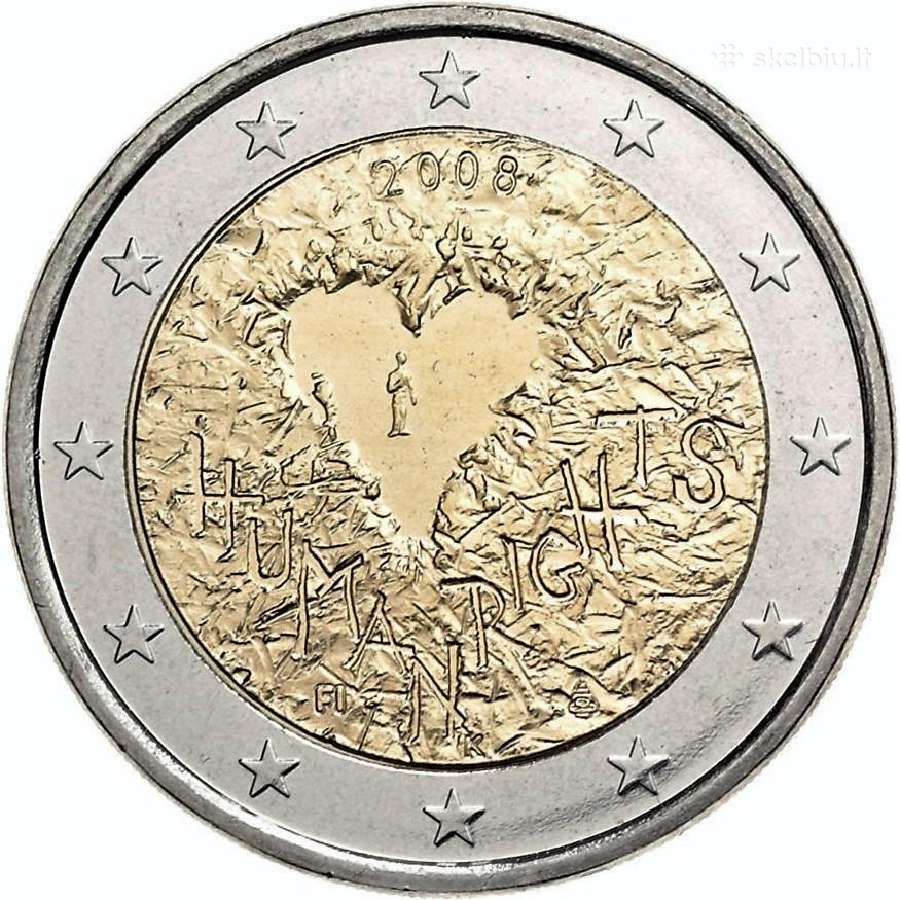 Suomijos proginės euro monetos - nuotraukos Nr. 33