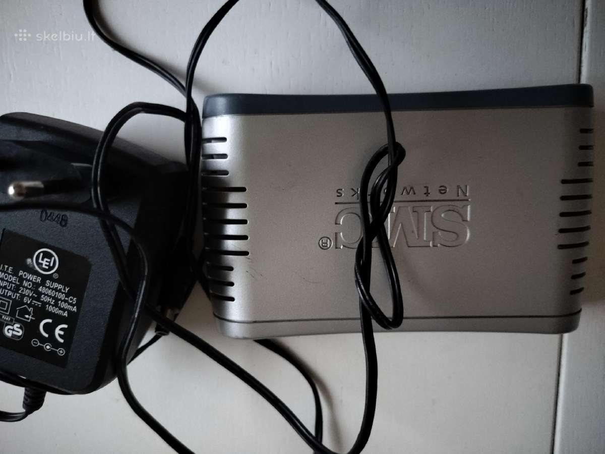 Smc Standalone Ethernet jungiklis - 5 Ports - nuotraukos Nr. 2