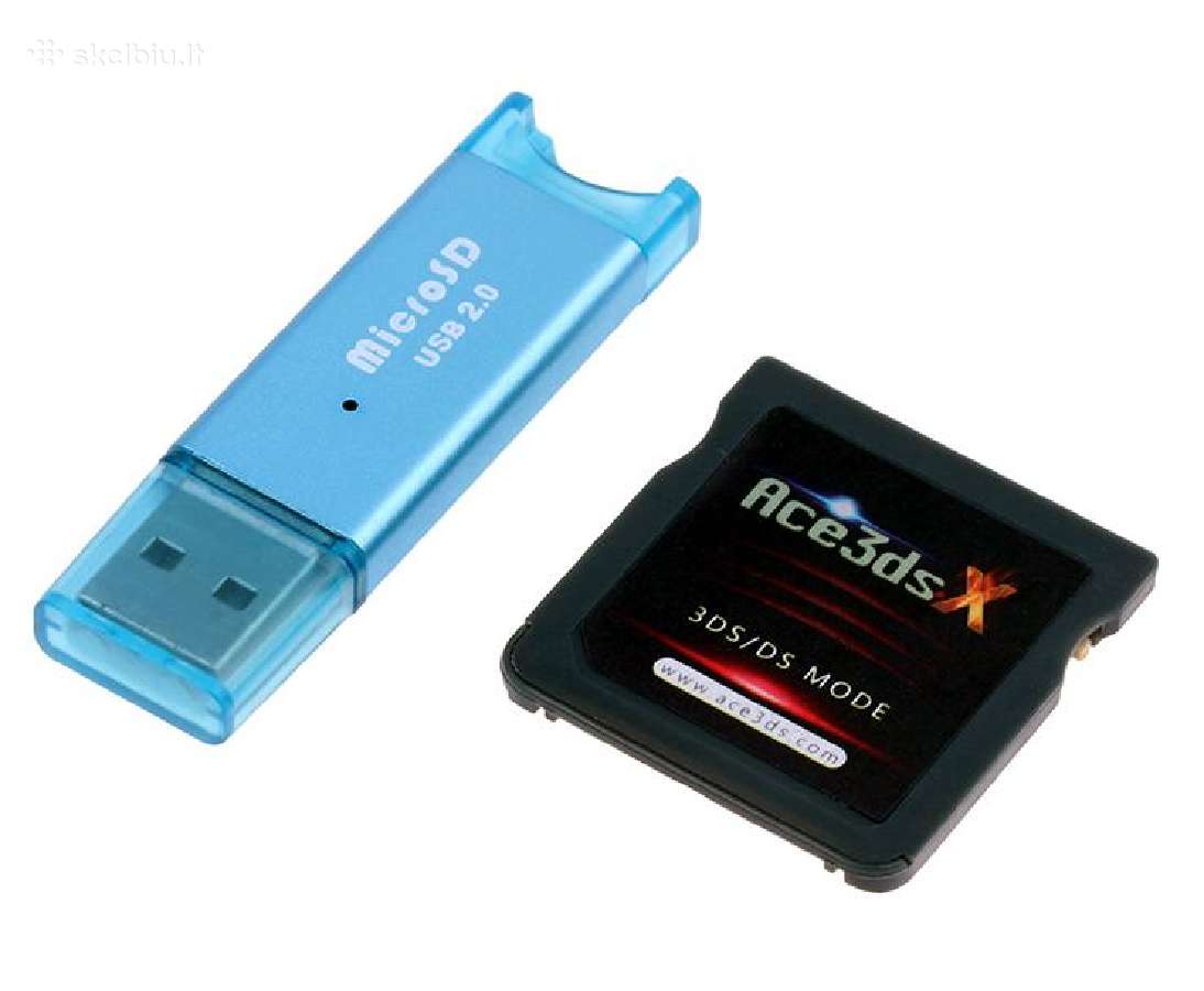 Nintendo DS, Dsi, 3ds priedai: R4, Ace,laidai, bat - nuotraukos Nr. 7