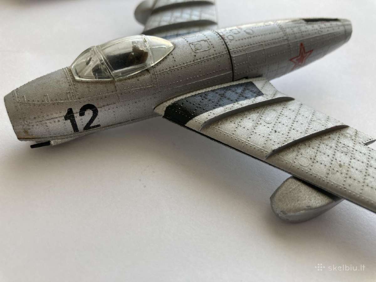 Mig-15 1:72 modeliukas (metalas + plastikas) - nuotraukos Nr. 9