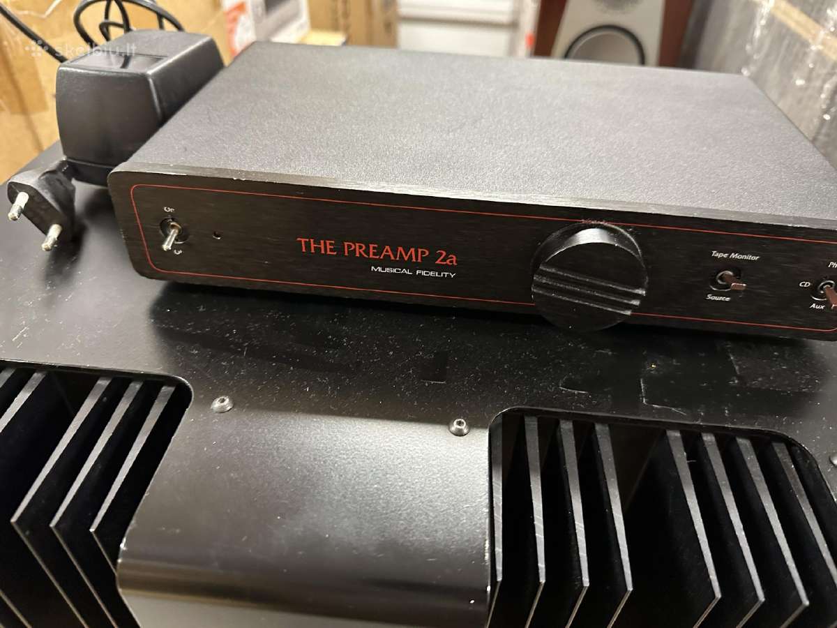 Musical Fidelity Preamp 2a, Dr. thomas power amp - nuotraukos Nr. 4