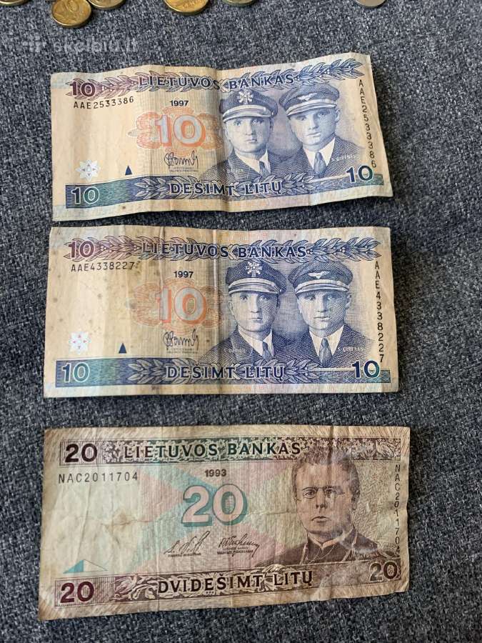 Litai monetos