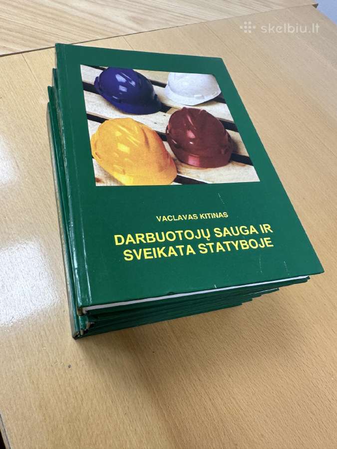 Knyga Darbuotojų sauga ir sveikata statyboje
