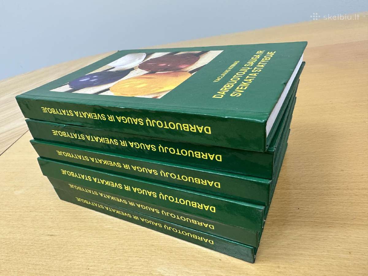 Knyga Darbuotojų sauga ir sveikata statyboje - nuotraukos Nr. 2
