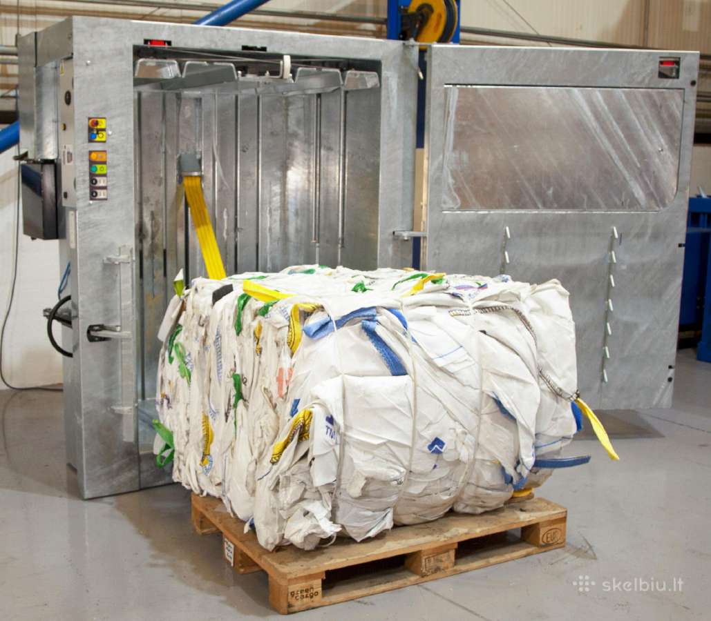 Atliekų presas kartonui plastikui tektilei - nuotraukos Nr. 10