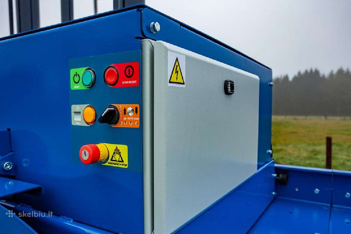Atliekų presas kartonui plastikui tektilei - nuotraukos Nr. 24