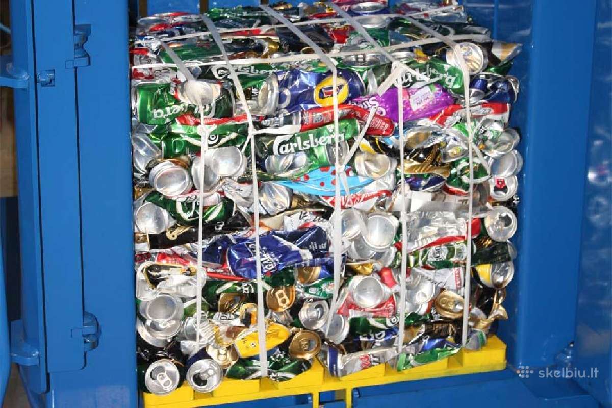 Atliekų presas kartonui plastikui tektilei - nuotraukos Nr. 29
