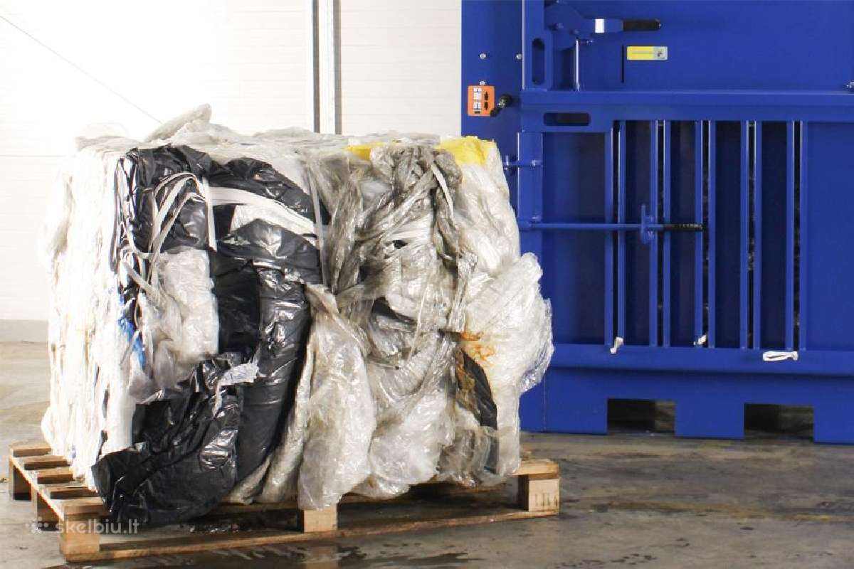 Atliekų presas kartonui plastikui tektilei - nuotraukos Nr. 33