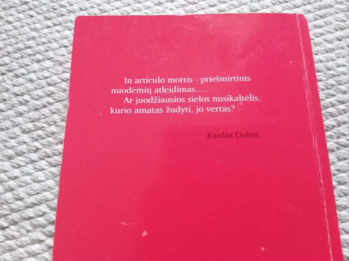 Raidas Dubrė Nuodėmių atleidimas 1998 m.detektyvas - nuotraukos Nr. 3