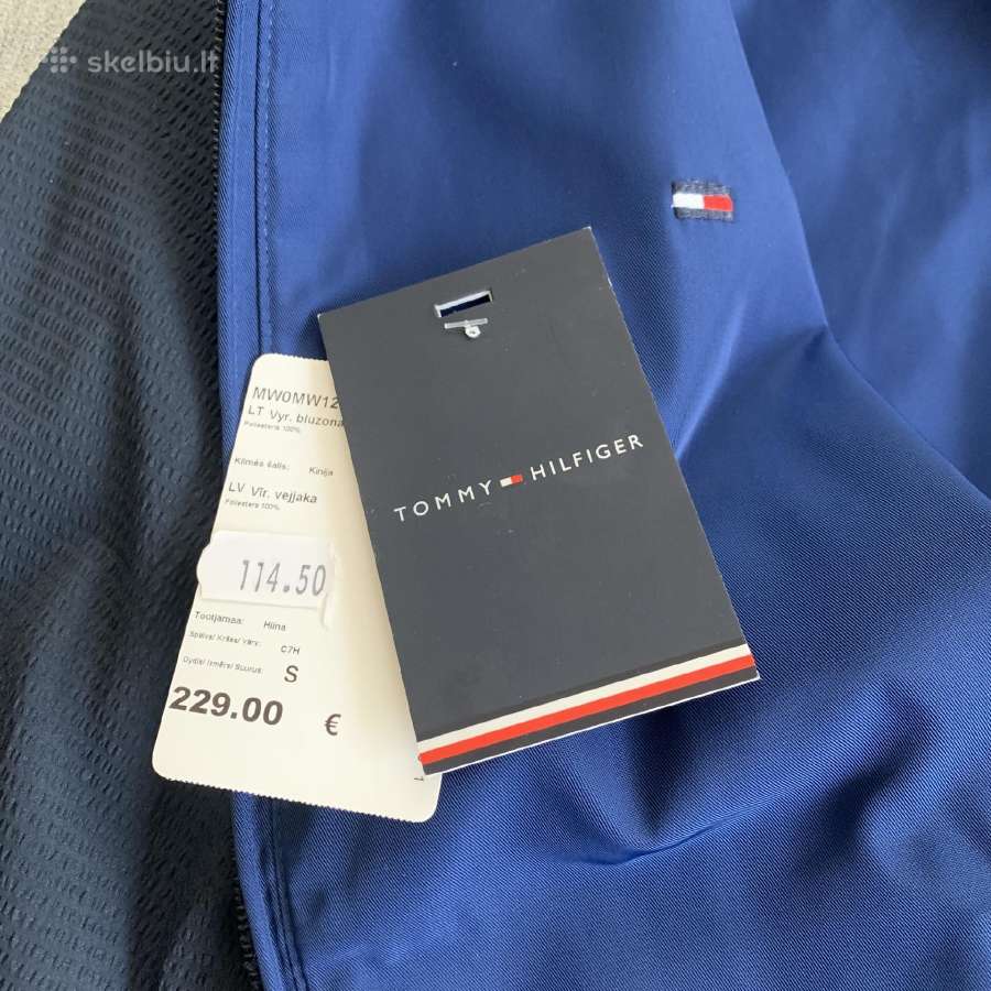 Bomber stiliaus Tommy Hilfiger dvipusė striukė - nuotraukos Nr. 4
