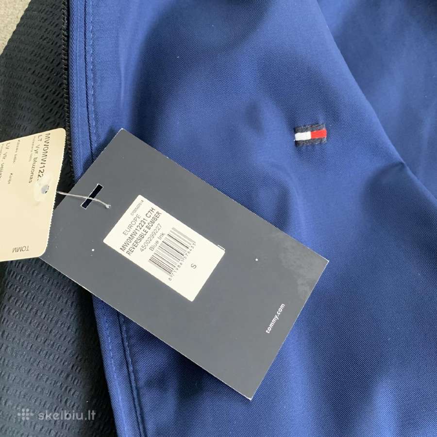 Bomber stiliaus Tommy Hilfiger dvipusė striukė - nuotraukos Nr. 5