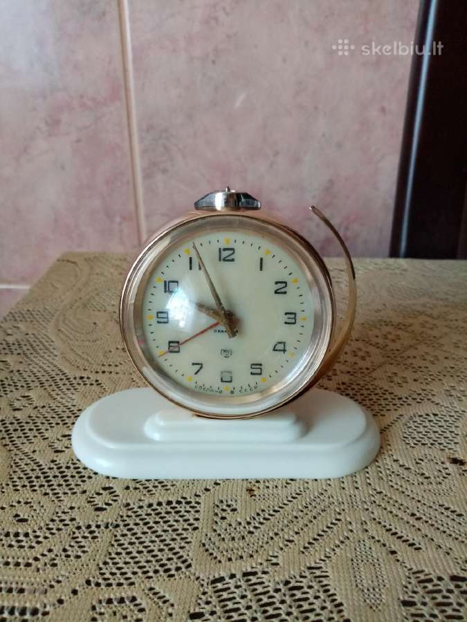 CcCCCP Laikrodis Zadinuvas – Budilnikas. Veikia Pi