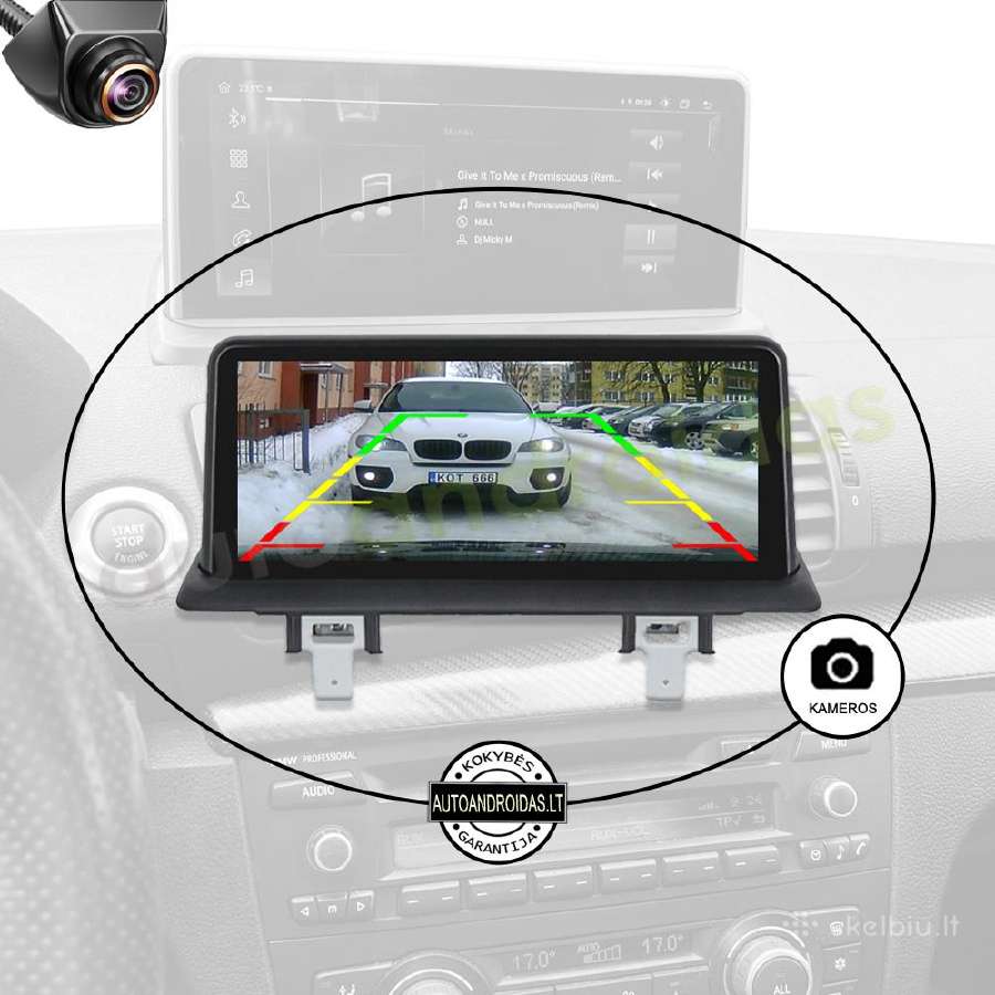 Bmw 1 E81 E87 E88 2005-11 Android multimedia WiFi - nuotraukos Nr. 7