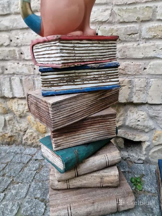 Vintažinės tikmedžio masyvo kolonos-stovai - nuotraukos Nr. 33