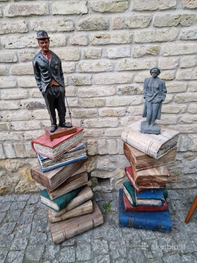 Vintažinės tikmedžio masyvo kolonos-stovai - nuotraukos Nr. 23