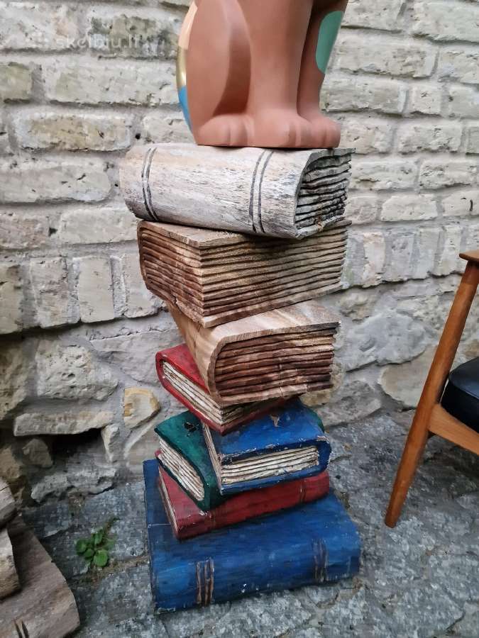 Vintažinės tikmedžio masyvo kolonos-stovai - nuotraukos Nr. 38