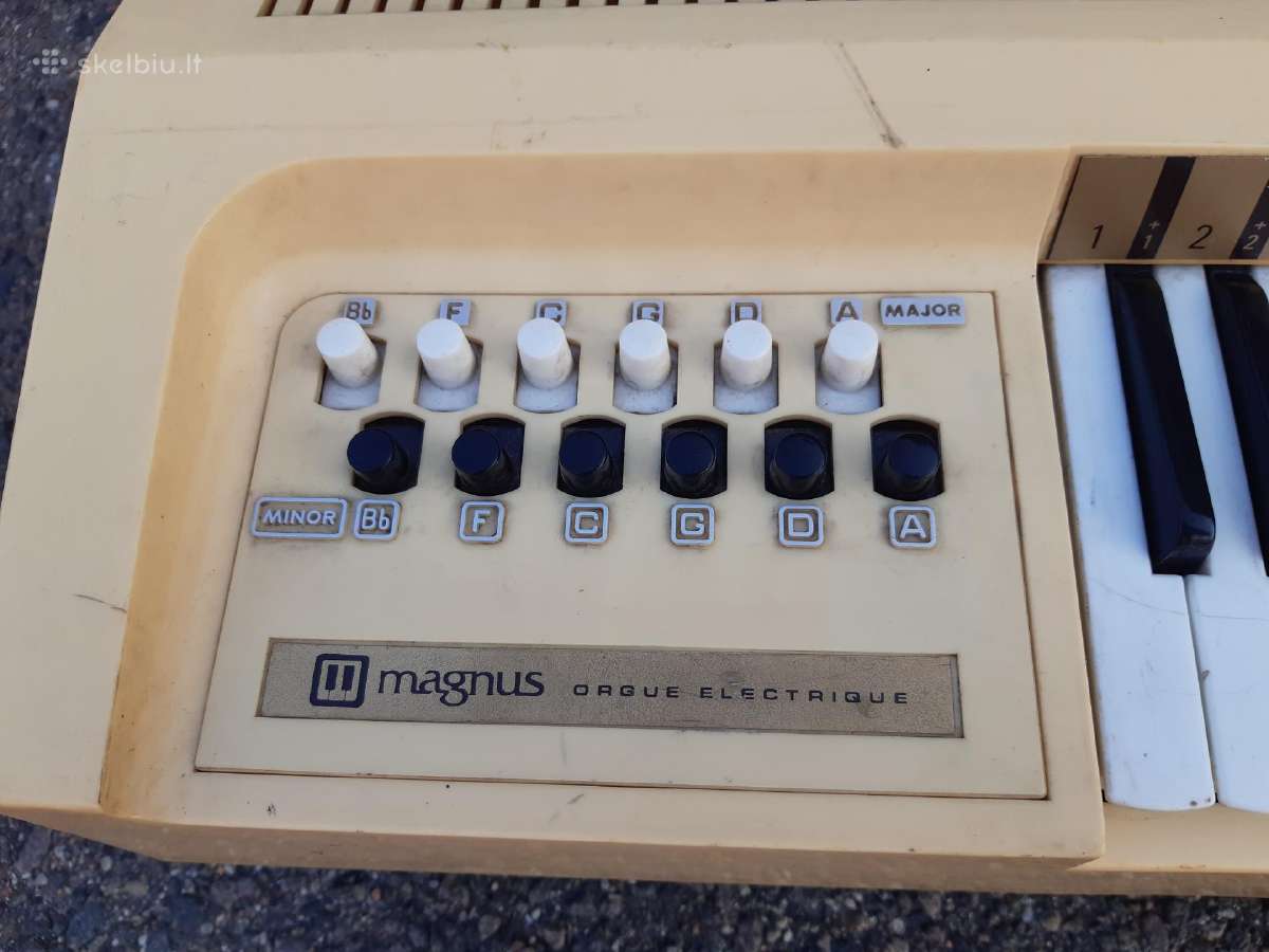 Elektroniniai vargonai Magnus - nuotraukos Nr. 2