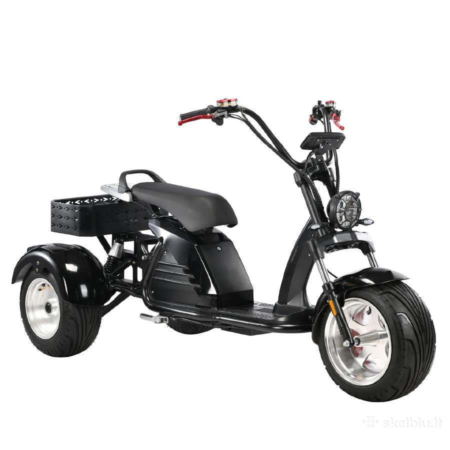 Elektrinis triratis cioperis citycoco 4000w - nuotraukos Nr. 7